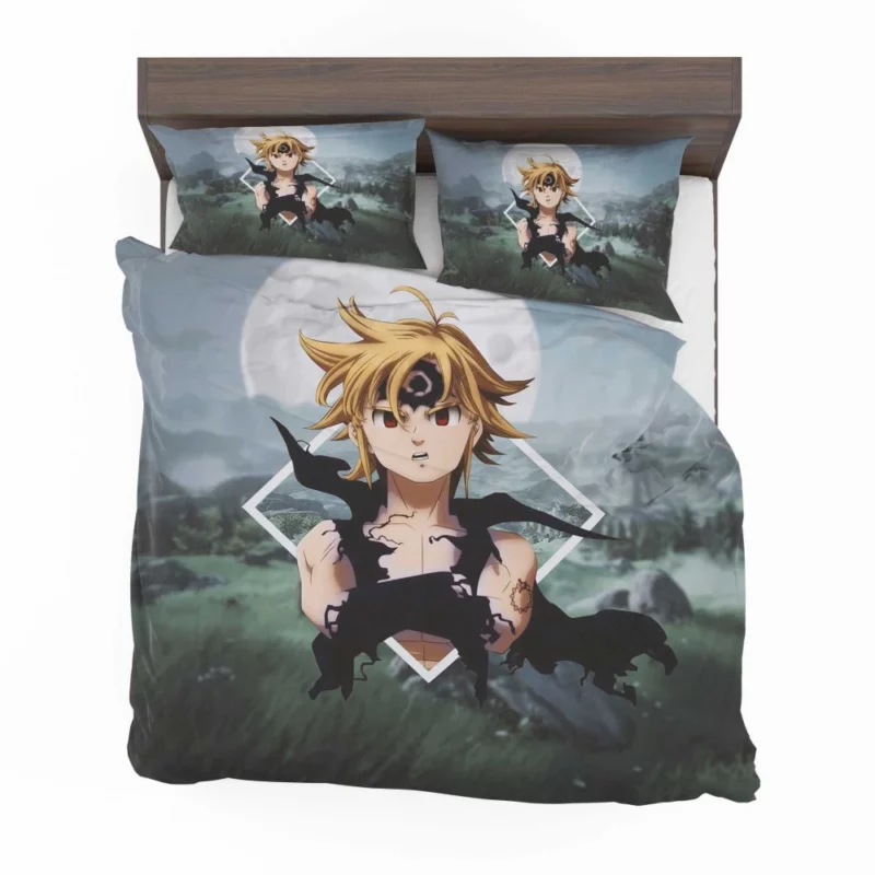 Meliodas Warrior of Wrath Anime Bedding Set 1