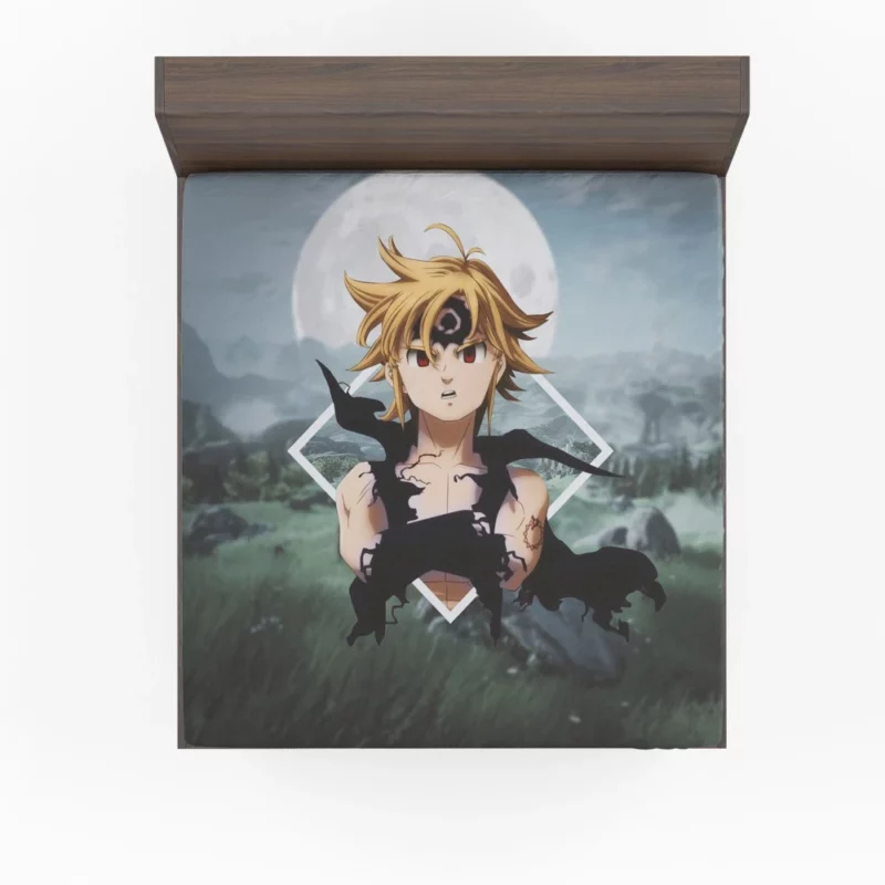 Meliodas Warrior of Wrath Anime Fitted Sheet