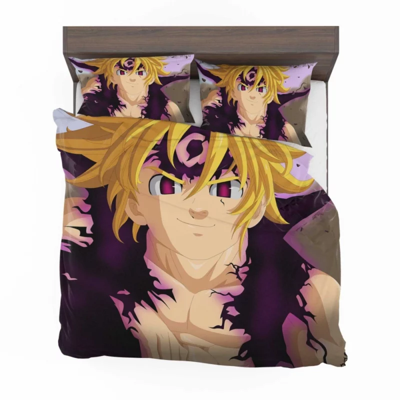 Meliodas Wrath Unleashed Anime Bedding Set 1