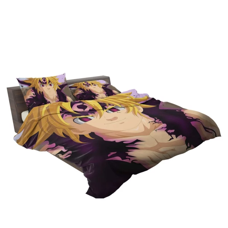 Meliodas Wrath Unleashed Anime Bedding Set 2