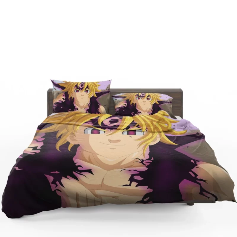 Meliodas Wrath Unleashed Anime Bedding Set