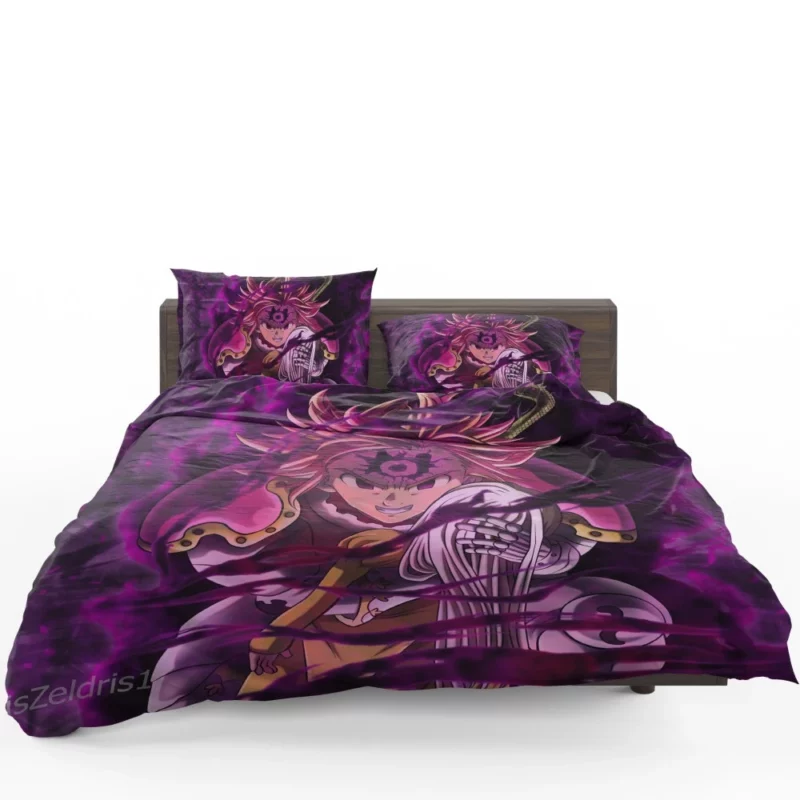 Meliodas and Elizabeth Forbidden Love Anime Bedding Set