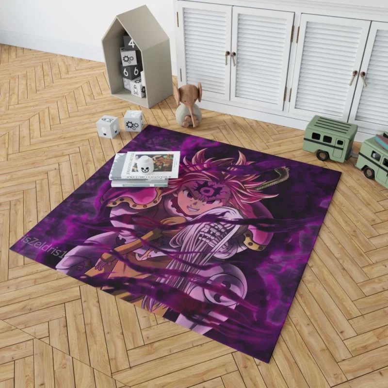 Meliodas and Elizabeth Forbidden Love Anime Rug 1