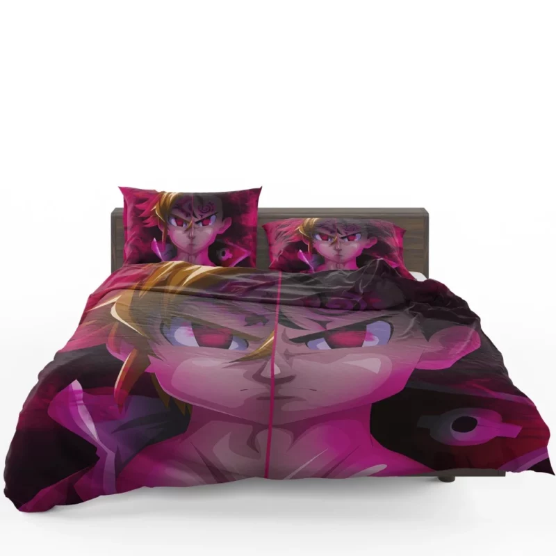 Meliodas and Zeldris Brothers United Anime Bedding Set