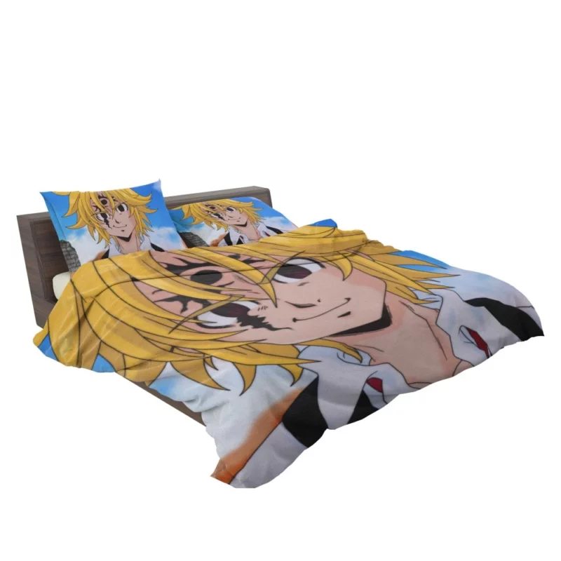 Meliodas in Classic Anime Style Bedding Set 2