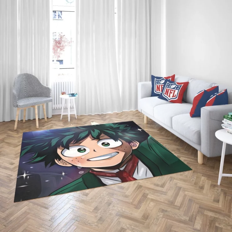 Midoriya Beyond Limits Anime Rug 2