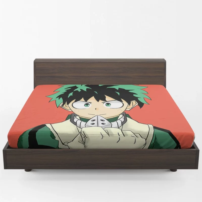 Midoriya Call to Heroism Anime Fitted Sheet 1