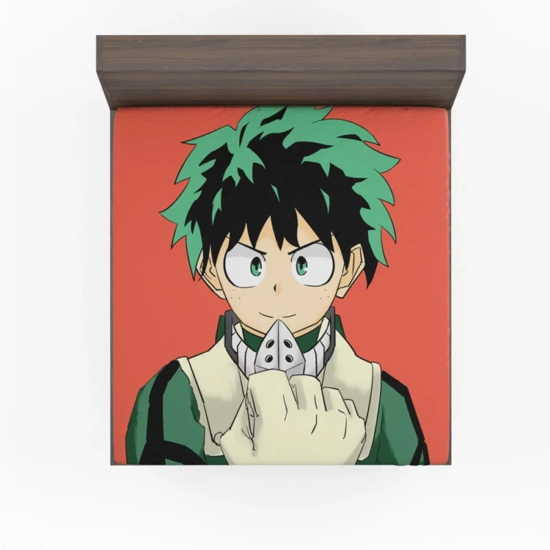 Midoriya Call to Heroism Anime Fitted Sheet