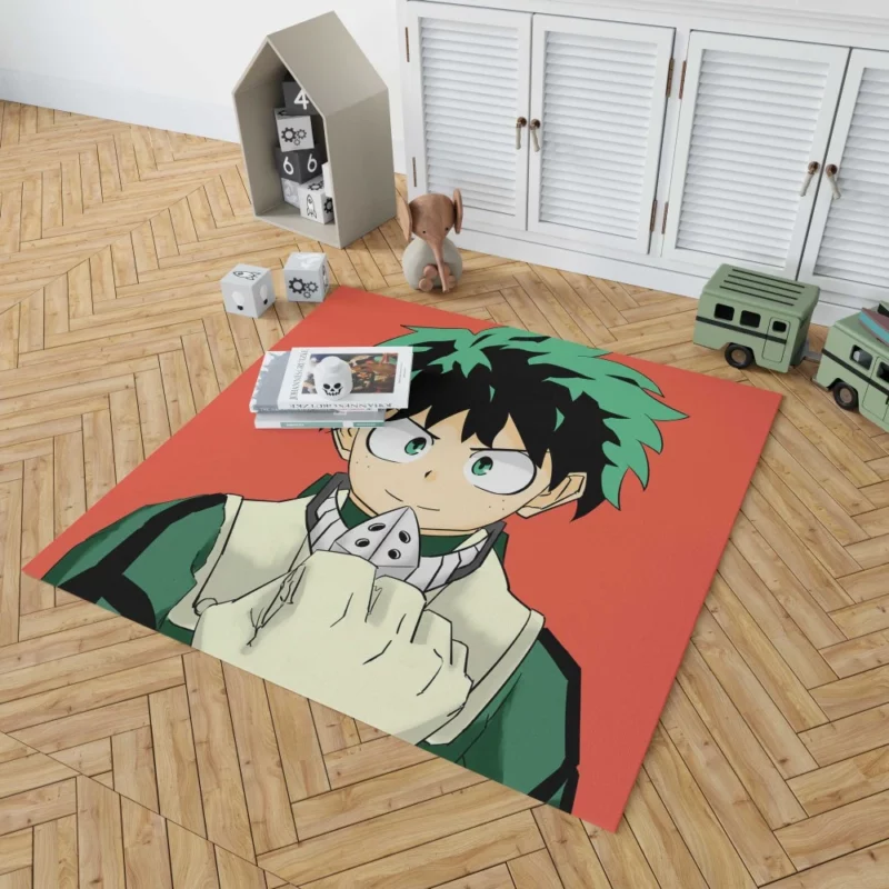 Midoriya Call to Heroism Anime Rug 1