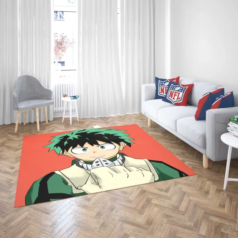 Midoriya Call to Heroism Anime Rug 2