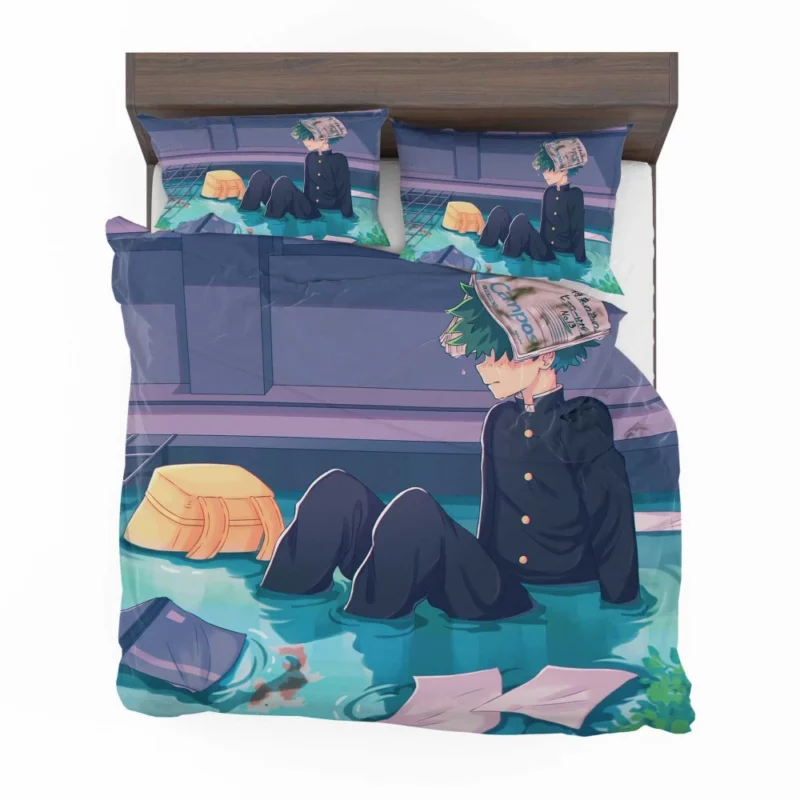 Midoriya Courage Awakened Anime Bedding Set 1