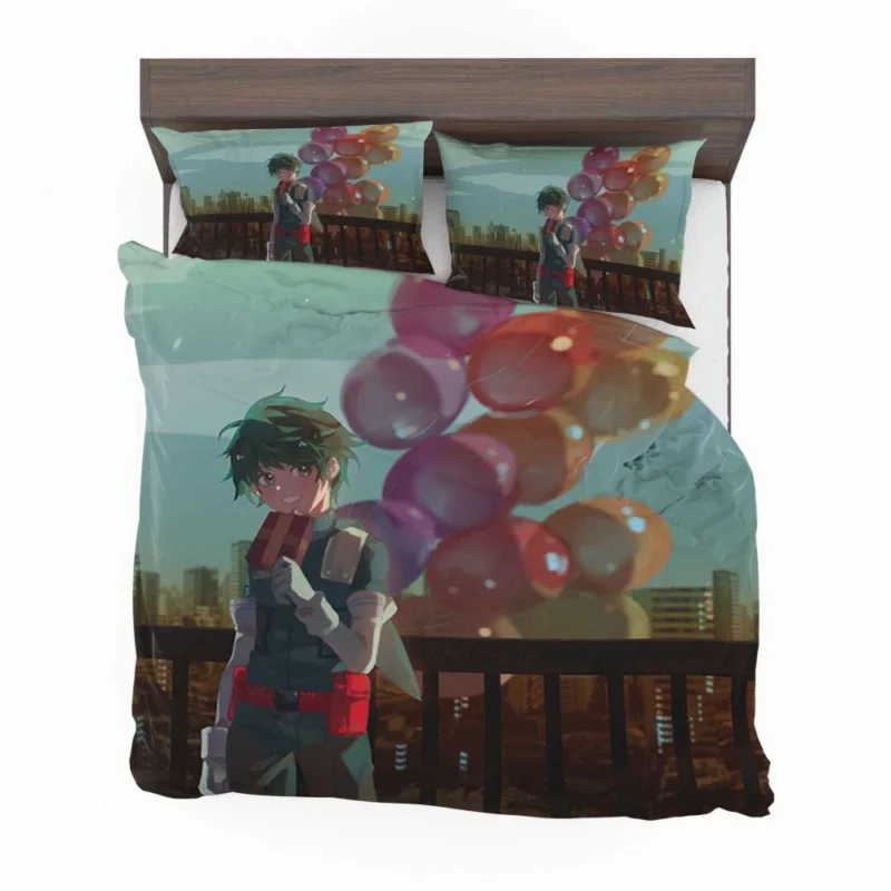 Midoriya Emblem of Hope Anime Bedding Set 1