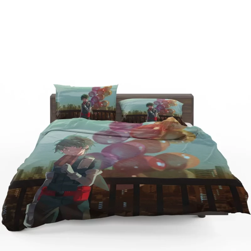 Midoriya Emblem of Hope Anime Bedding Set