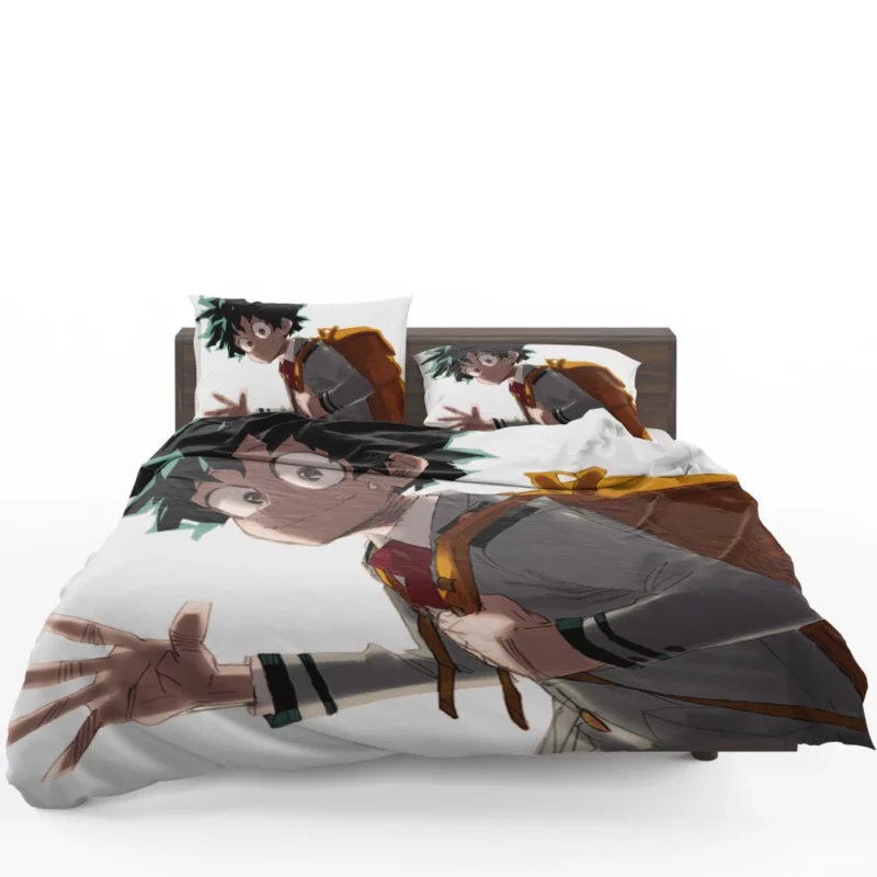 Midoriya Future Greatest Hero Anime Bedding Set