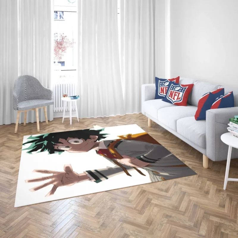 Midoriya Future Greatest Hero Anime Rug 2