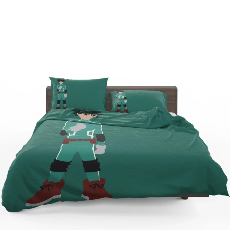 Midoriya Heart of Heroism Anime Bedding Set