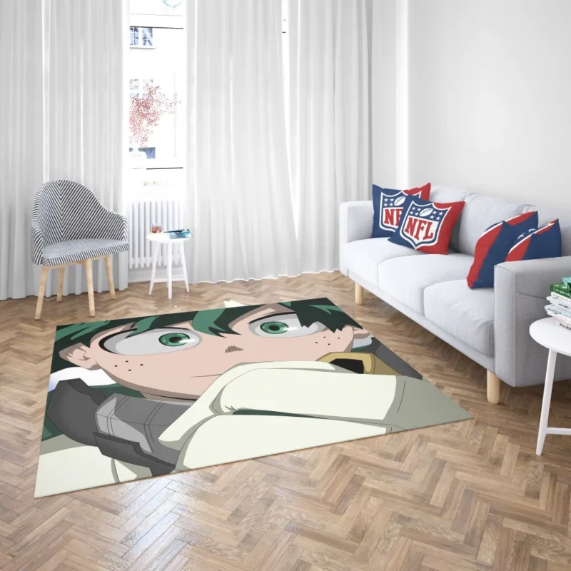 Midoriya Hero in Training Anime Rug 2