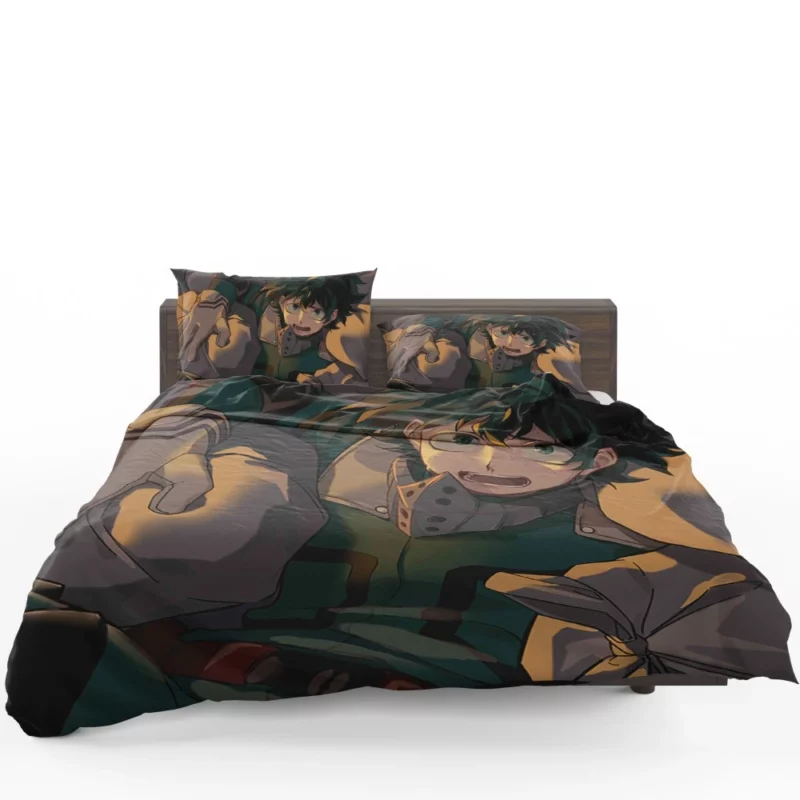 Midoriya Heroic Ascent Anime Bedding Set