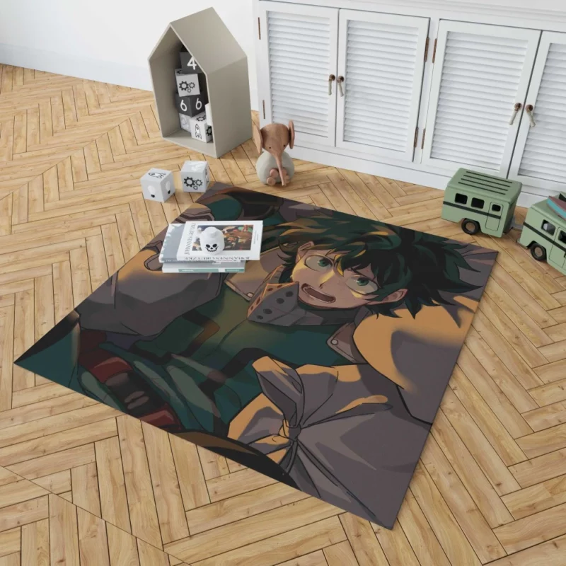 Midoriya Heroic Ascent Anime Rug 1