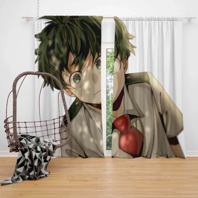 Midoriya Heroic Chronicle Anime Curtain