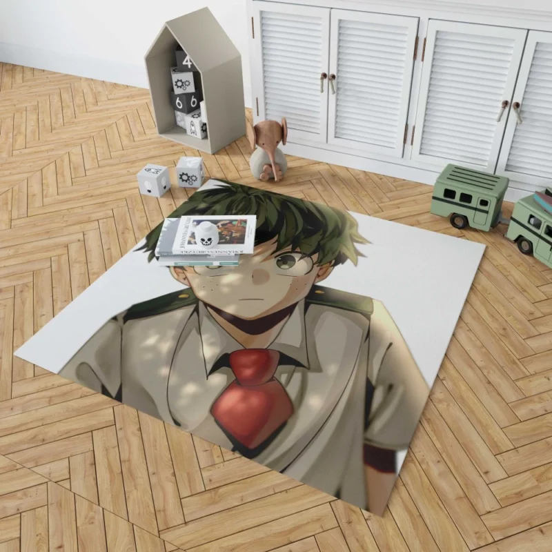 Midoriya Heroic Chronicle Anime Rug 1