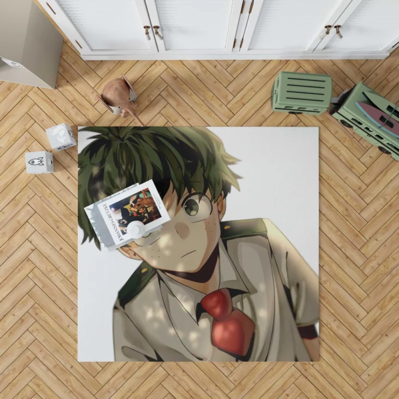 Midoriya Heroic Chronicle Anime Rug