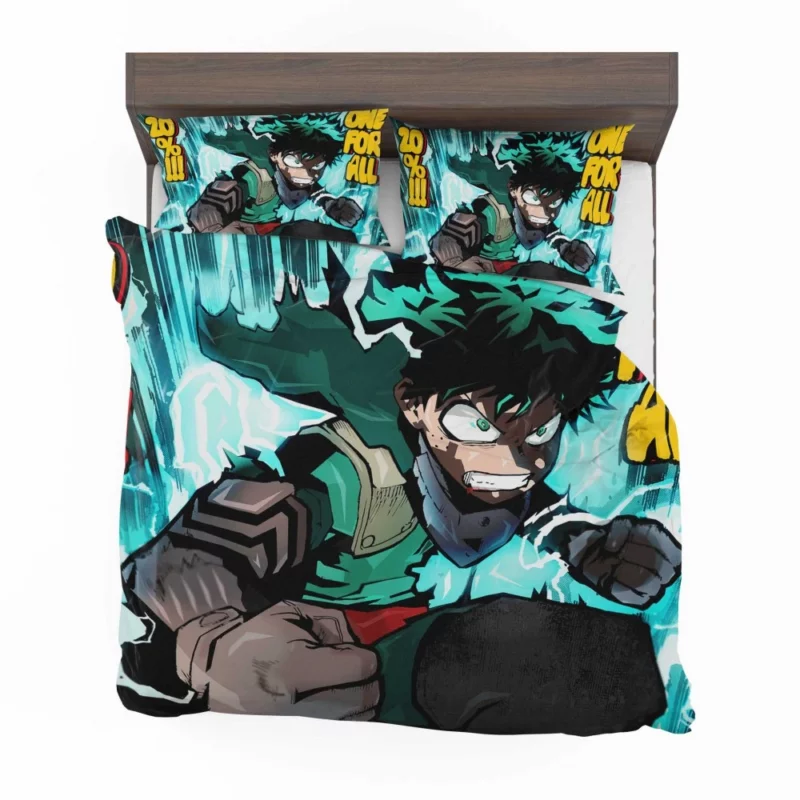 Midoriya Heroic Destiny Anime Bedding Set 1