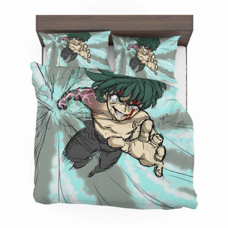 Midoriya Heroic Endeavor Anime Bedding Set 1