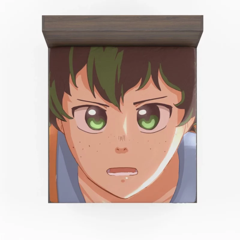 Midoriya Heroic Evolution Anime Fitted Sheet