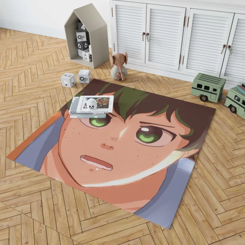 Midoriya Heroic Evolution Anime Rug 1