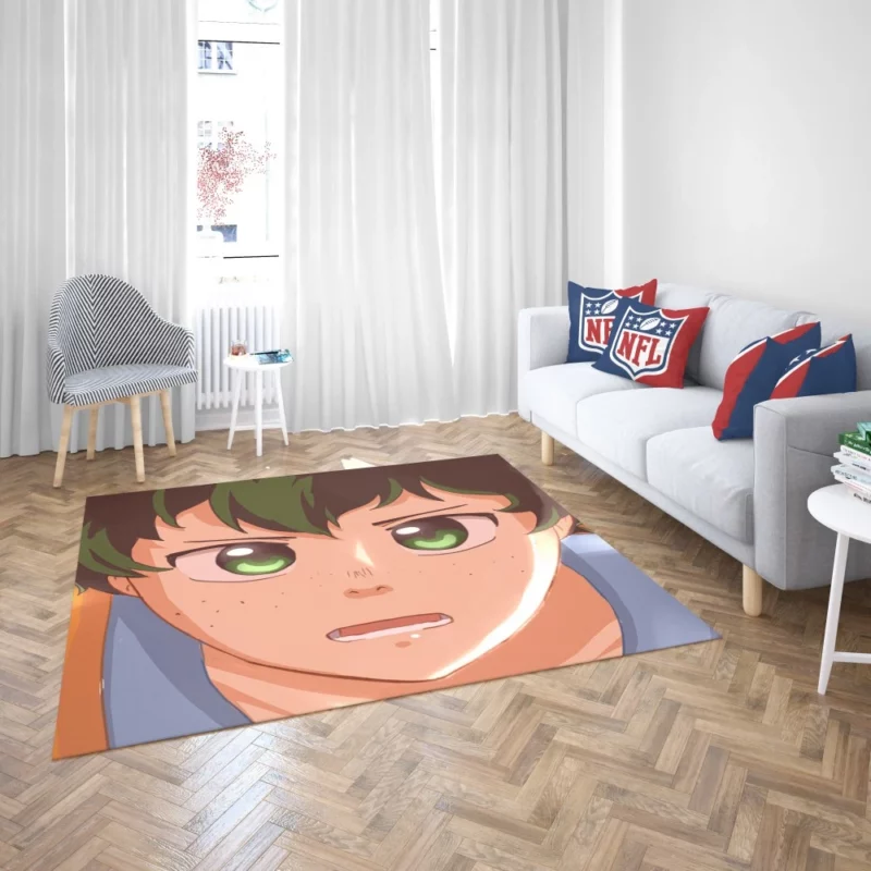 Midoriya Heroic Evolution Anime Rug 2