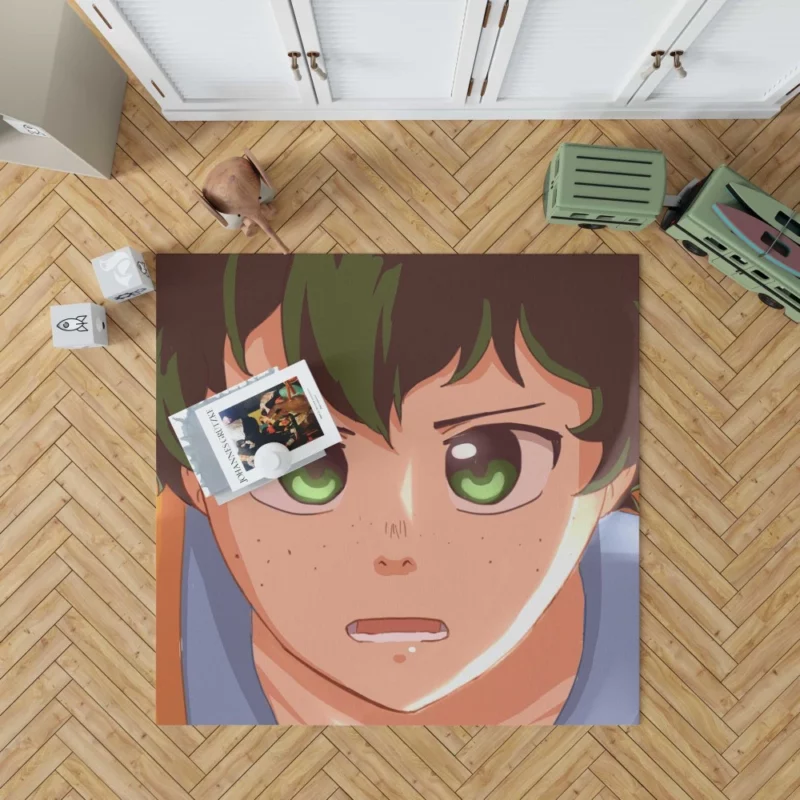 Midoriya Heroic Evolution Anime Rug