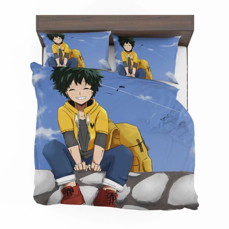 Midoriya Heroic Odyssey Anime Bedding Set 1