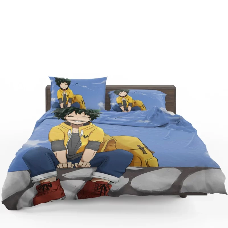 Midoriya Heroic Odyssey Anime Bedding Set