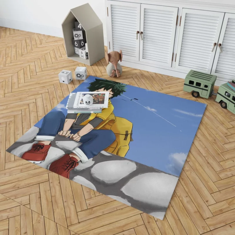 Midoriya Heroic Odyssey Anime Rug 1