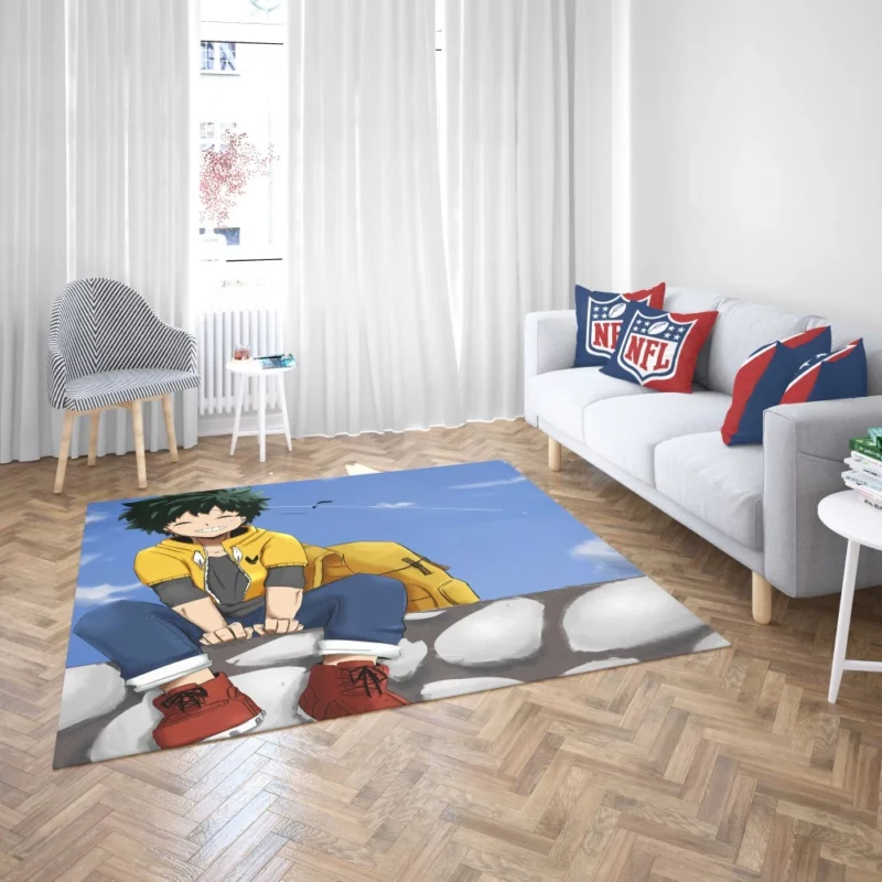 Midoriya Heroic Odyssey Anime Rug 2