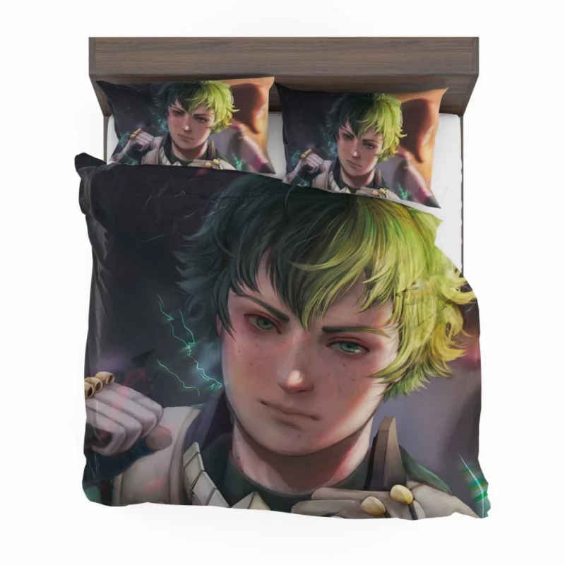 Midoriya Heroic Spirit Anime Bedding Set 1