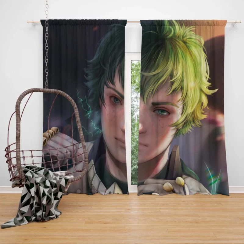 Midoriya Heroic Spirit Anime Curtain