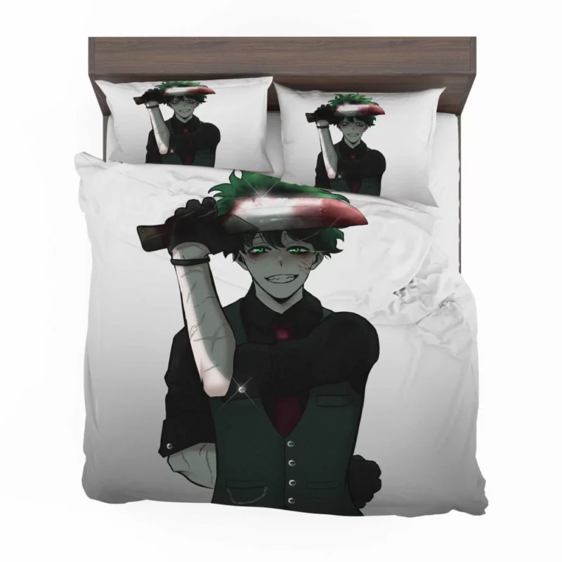 Midoriya Heroic Unveiling Anime Bedding Set 1