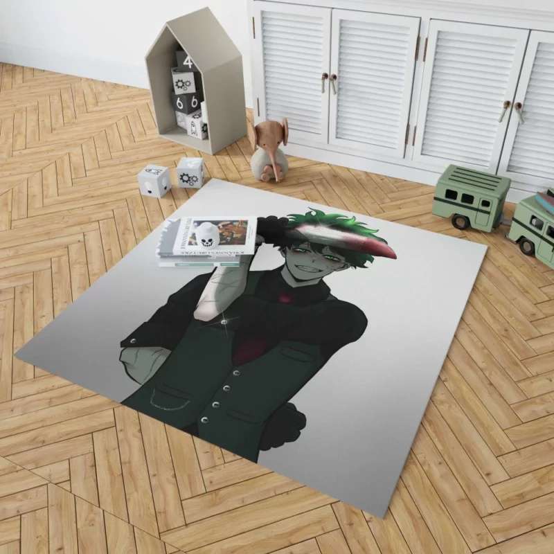 Midoriya Heroic Unveiling Anime Rug 1