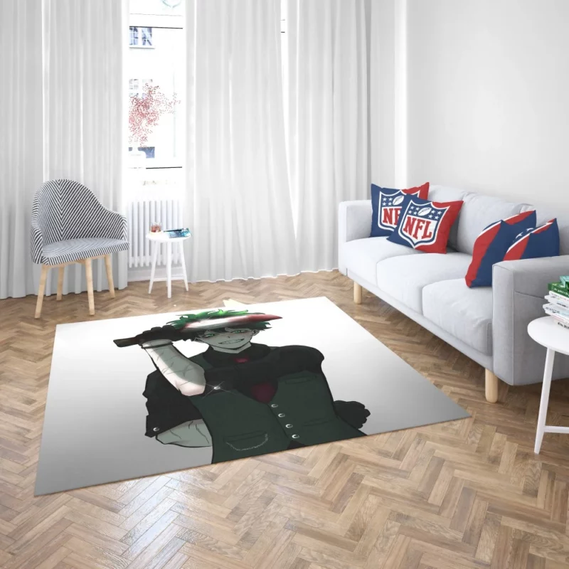 Midoriya Heroic Unveiling Anime Rug 2