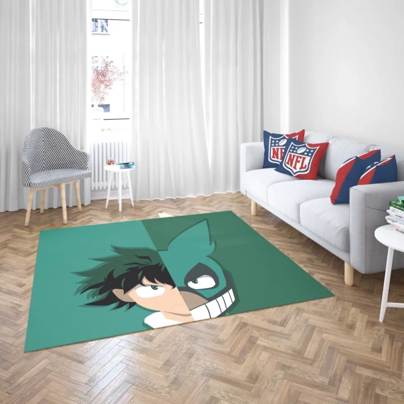 Midoriya Izuku Rising Hero Tale Anime Rug 2