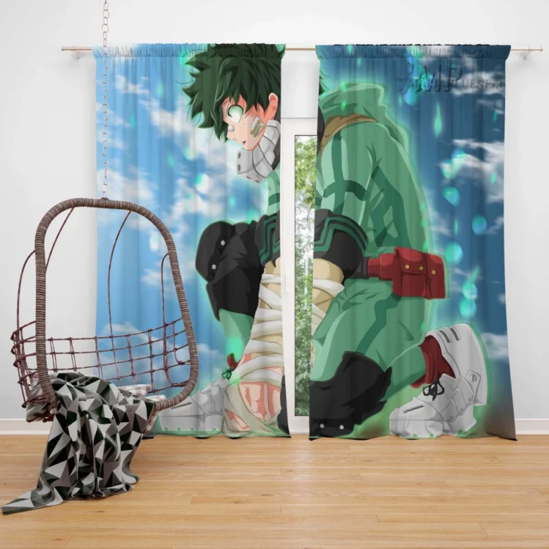 Midoriya Journey to Greatness Anime Curtain