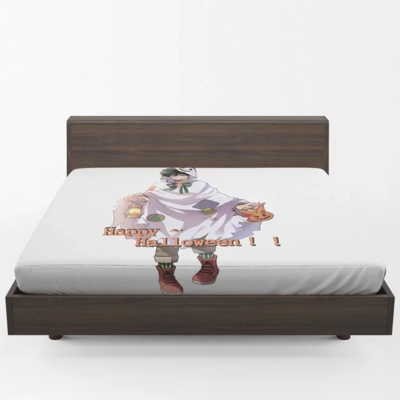 Midoriya Journey to Hero Anime Fitted Sheet 1