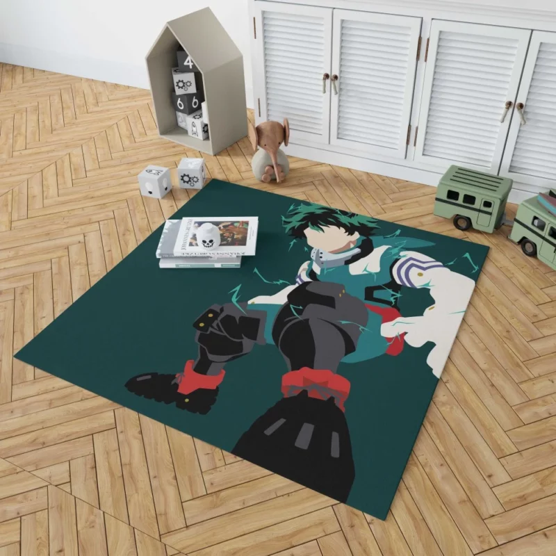 Midoriya Legacy of a Hero Anime Rug 1