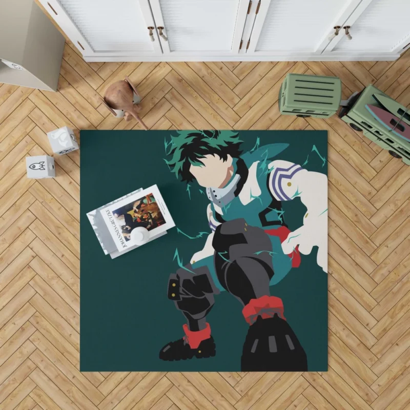 Midoriya Legacy of a Hero Anime Rug