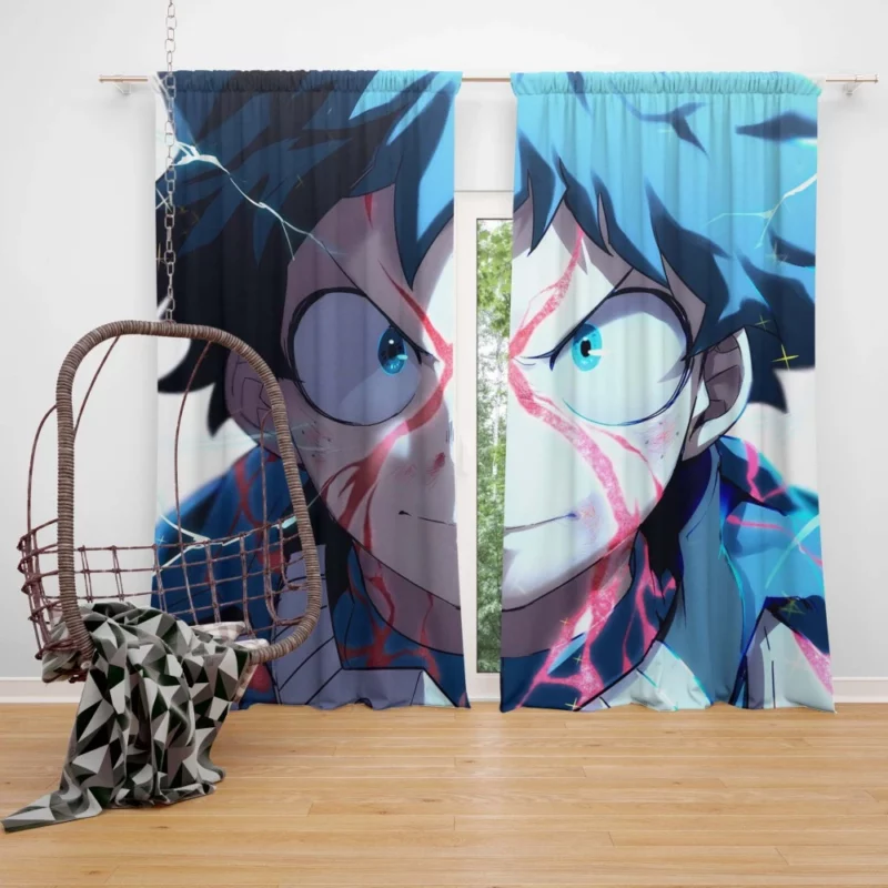 Midoriya Path of the Hero Anime Curtain