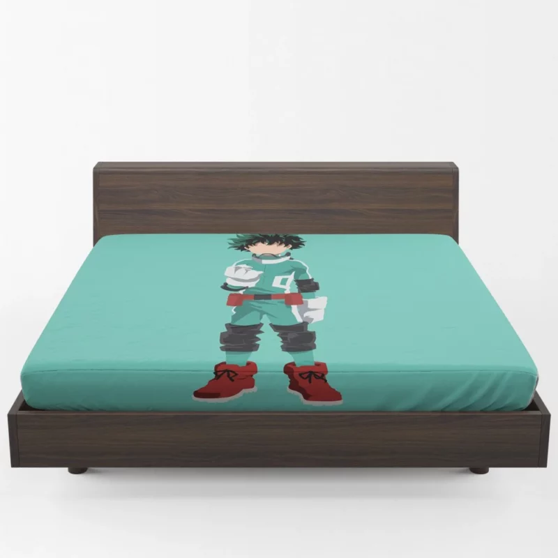 Midoriya Quest for Heroism Anime Fitted Sheet 1