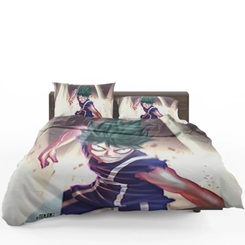 Midoriya Rise to Heroism Anime Bedding Set