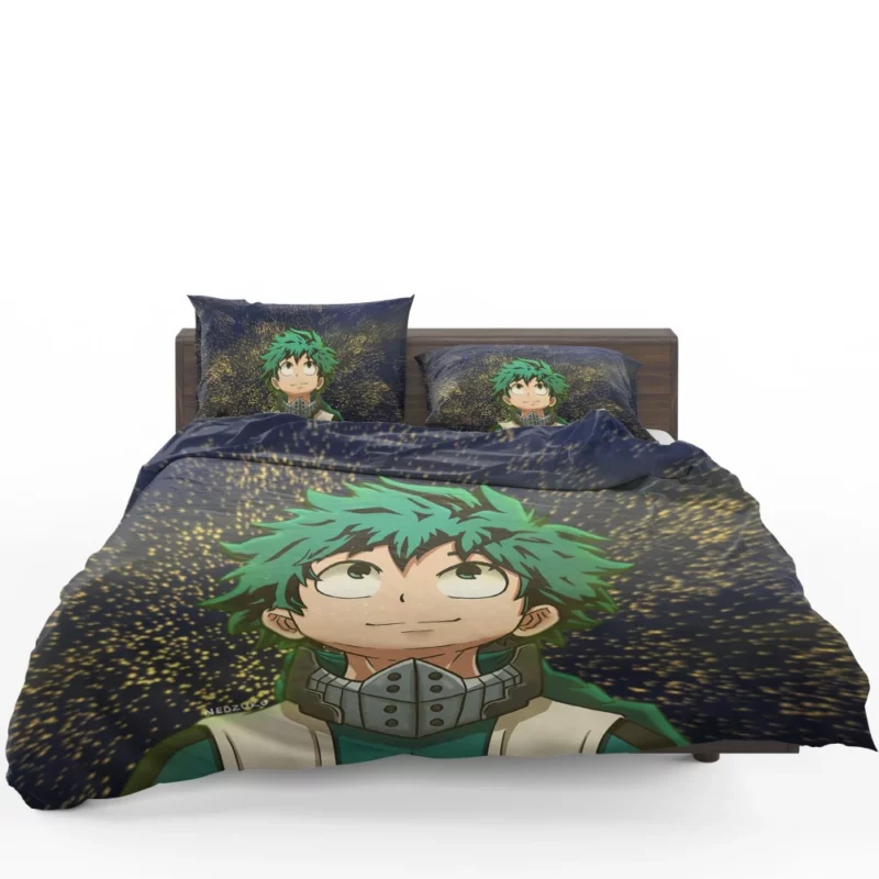 Midoriya Rising to Greatness Anime Bedding Set